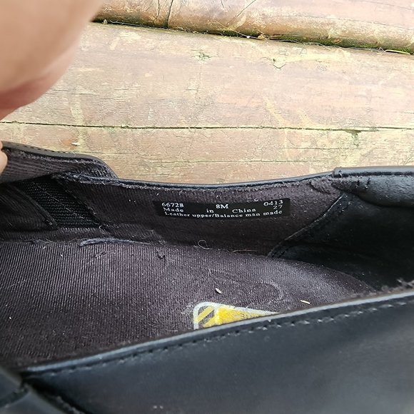 Clarks Grasp Chime Black Leather Slip Resist Slip on Work Clogs Women's Sz 8.5 M - Picture 10 of 15